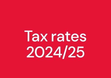 Tax Rates 2024/2025
