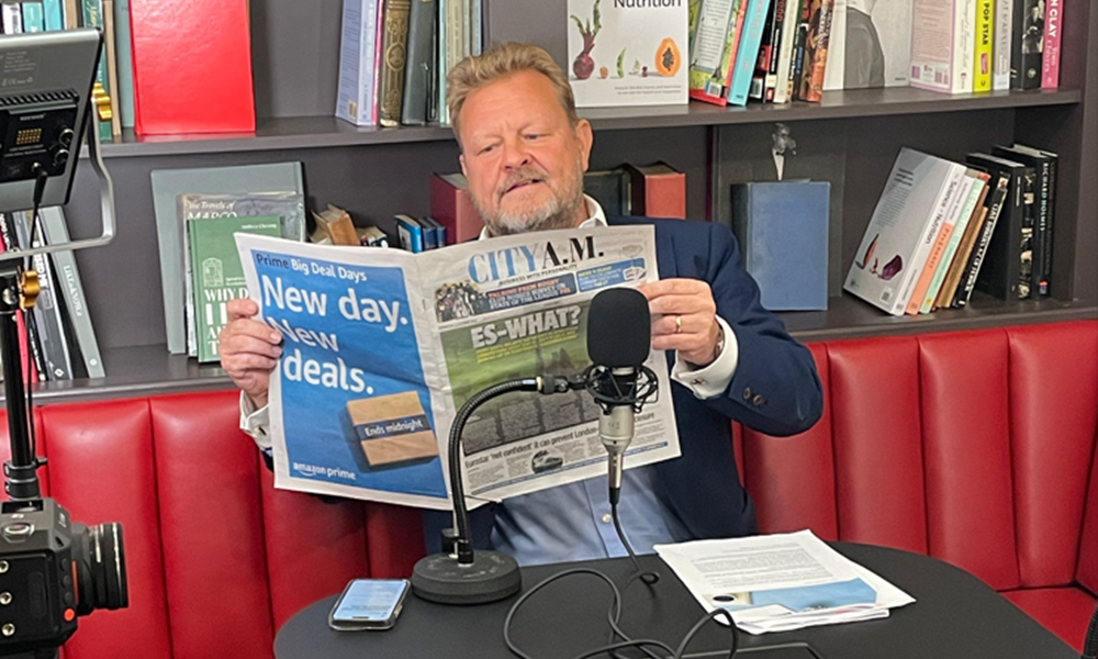 Lawson Muncaster, City AM: Meet the host.