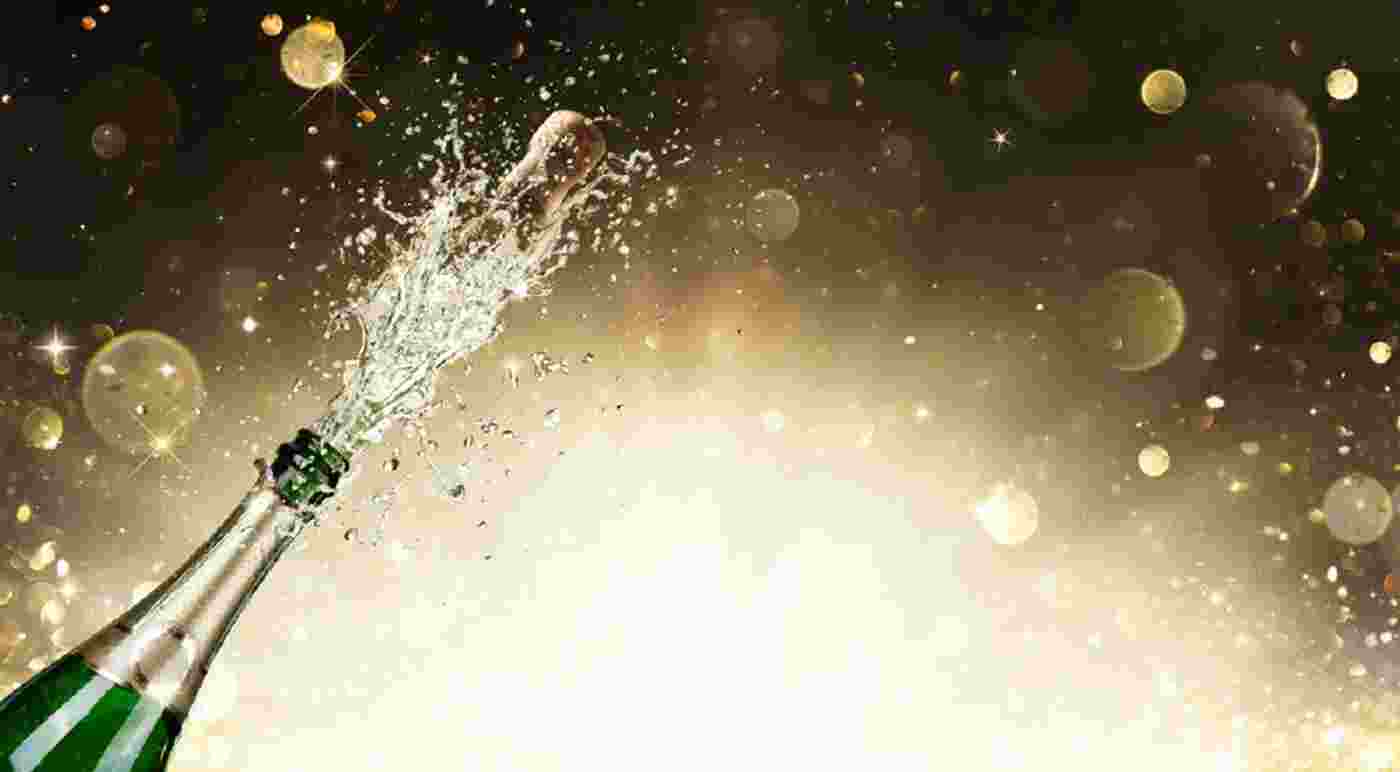 Champagne Celebrate Success