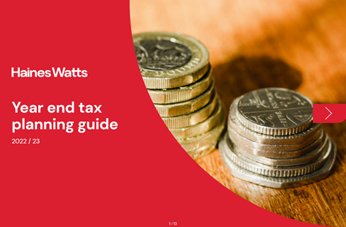 Year end tax planning guide  2022/23