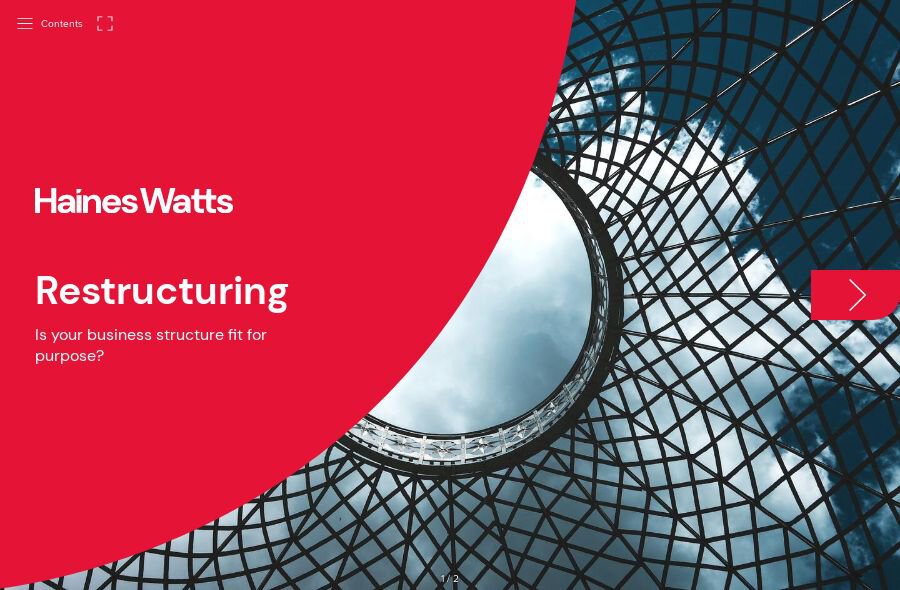 Business Restructuring