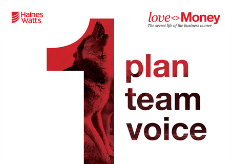 For love or money: One plan, one team, one voice 